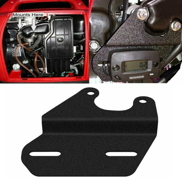 Yoursme Universal Tach Hour Meter Mounting Bracket Fit for EU1000i EU2000i EU2200i Honda Generator